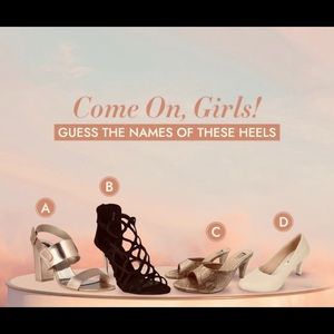 Shoes, shoes, shoes…